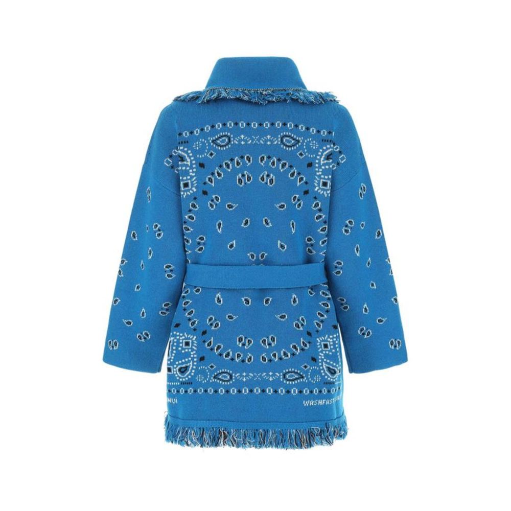 ALANUI Embroidered cashmere Bandana cardigan - Picture 2 of 2